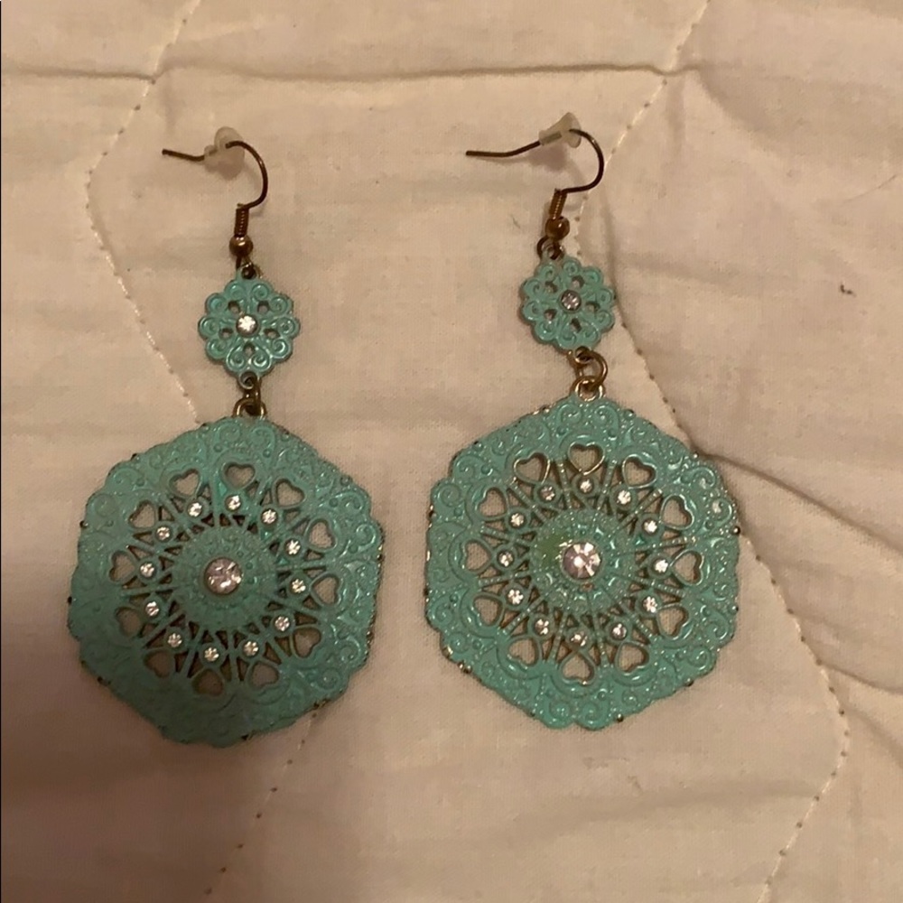 Forever 21 Mint earrings